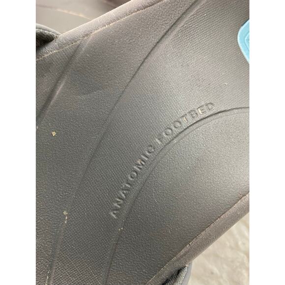 Teva 4266 Tirra Women's 10 Gray Blue Strappy Slingback Sport Sandals - Picture 6 of 10